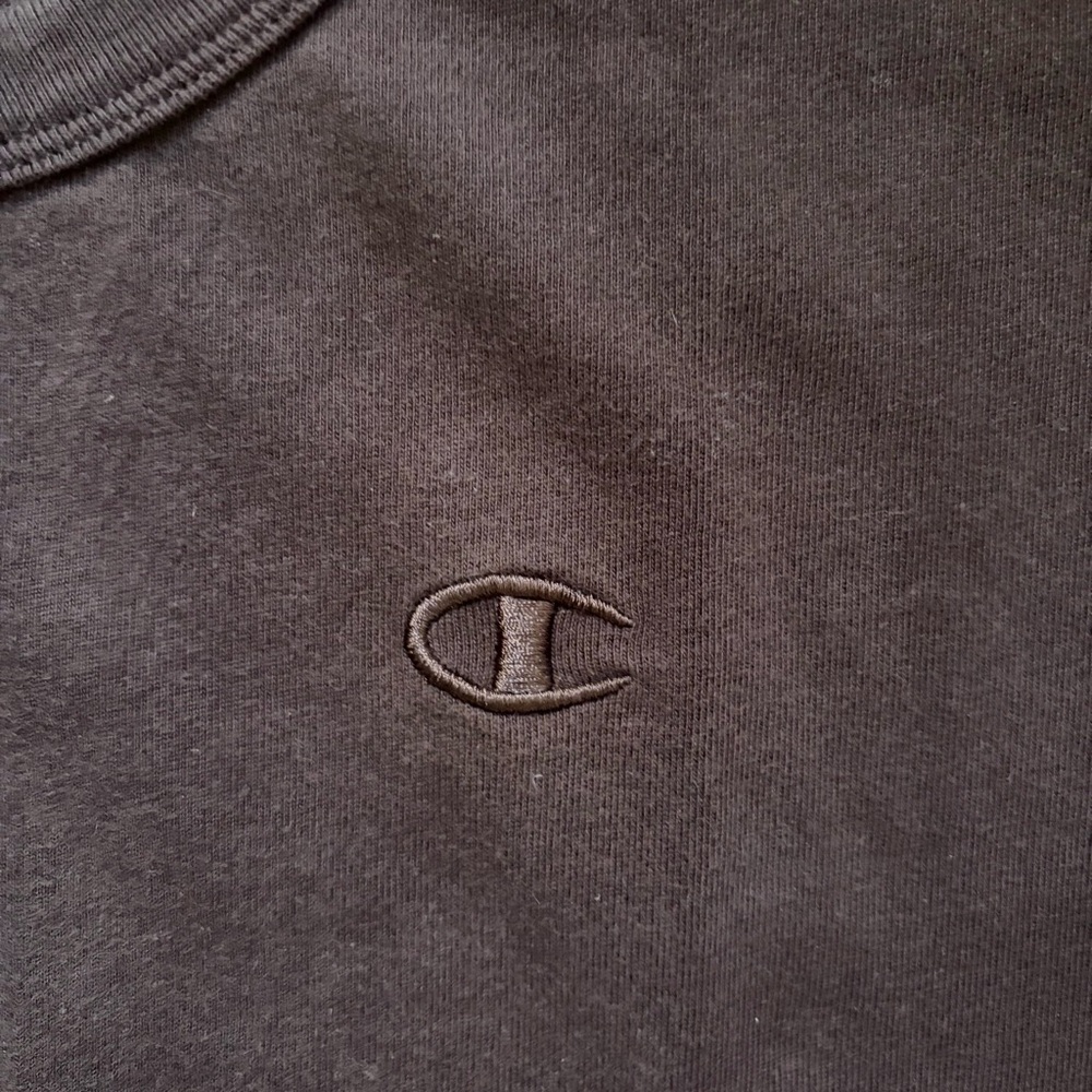 Champion Dark Brown Muscle Tee - Picture 3 of 5